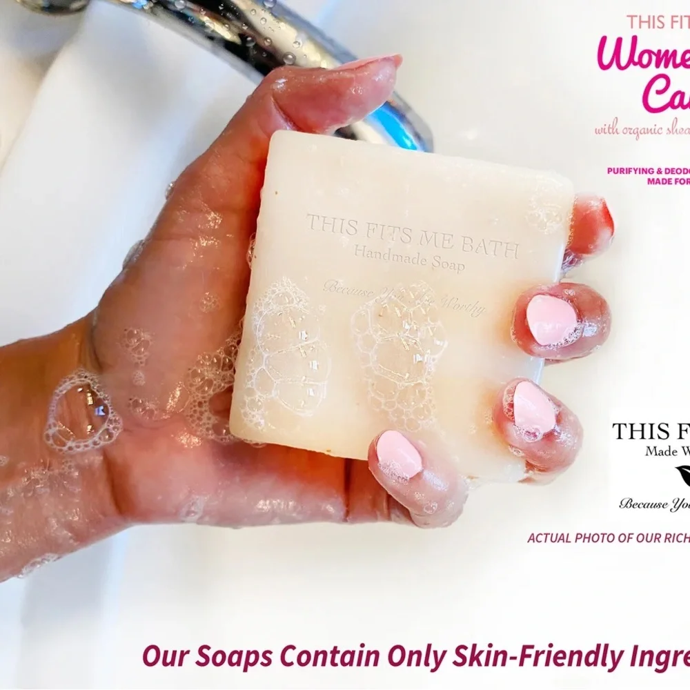 This Fits Me Brand Luxury Feminine Hygiene Soap Handmade Artisan Bridal Gifts - Picture 4 of 4